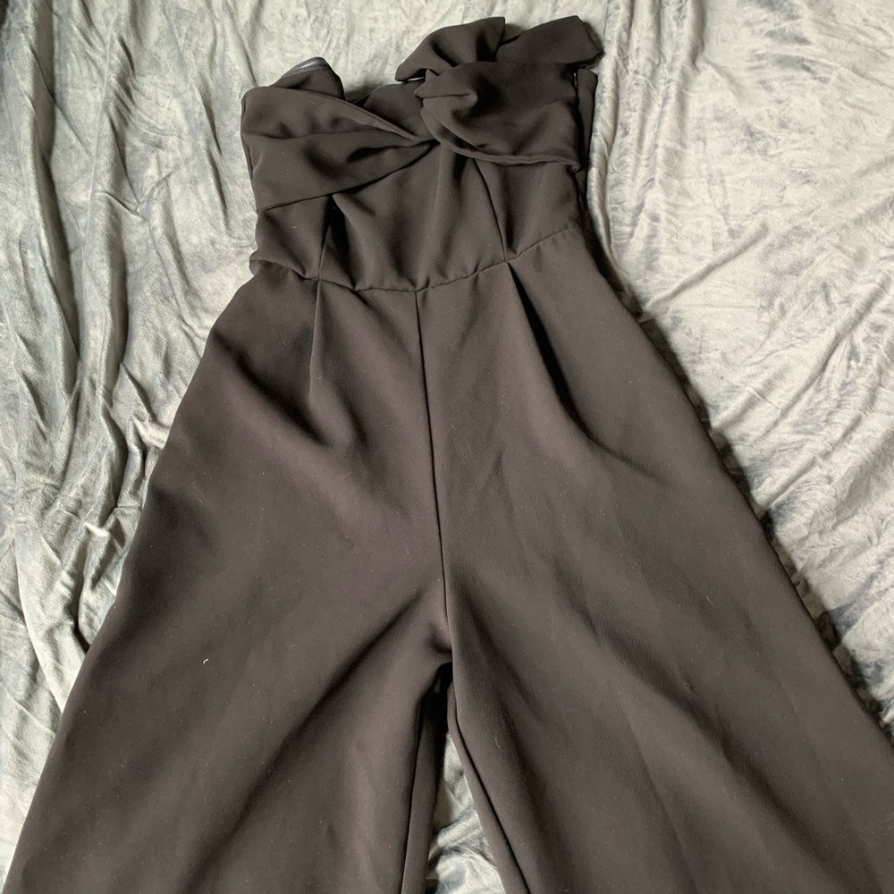 TopShop Jumpsuit with Bow Detail